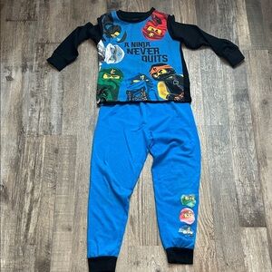 Colorful Ninja Kids Pajama Set